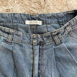 12th Tribe - Wide-leg Denim Pants